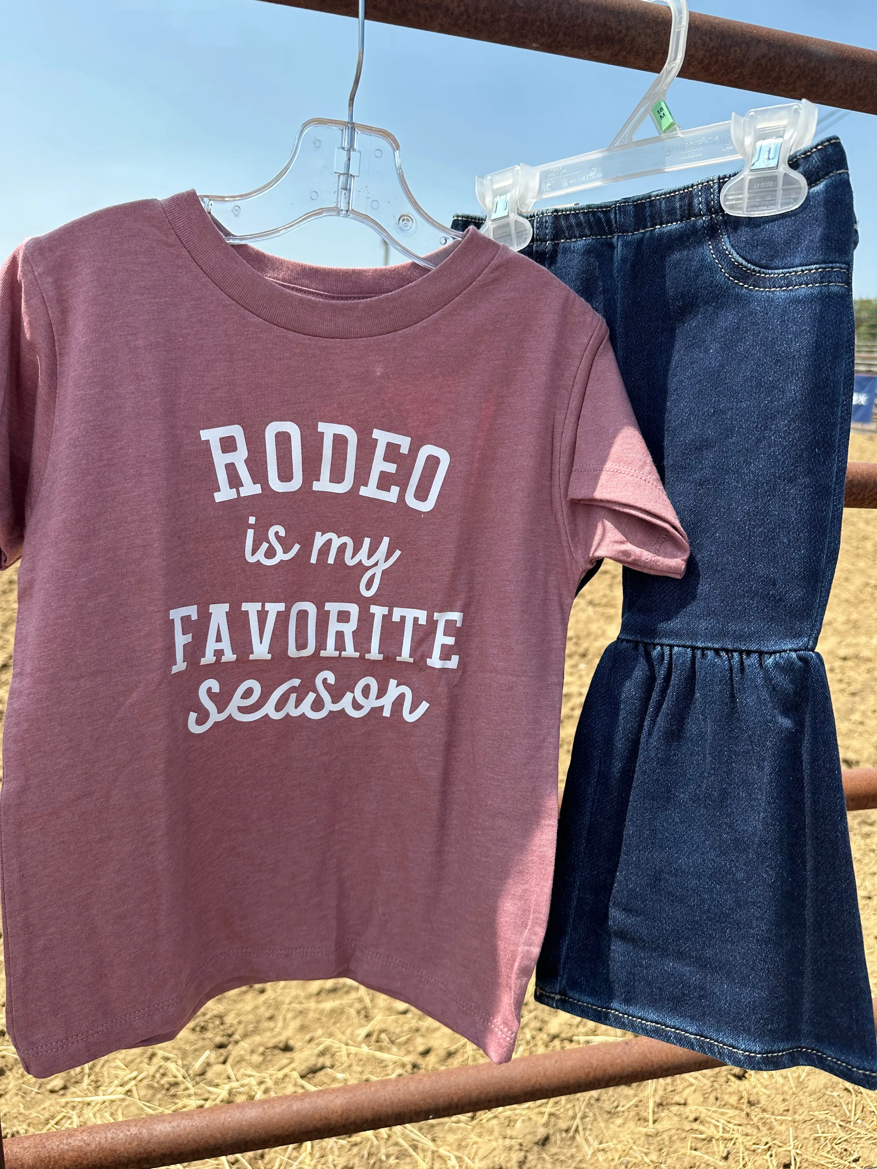 Rodeo is My Favorite Season Kids | Graphic Tee