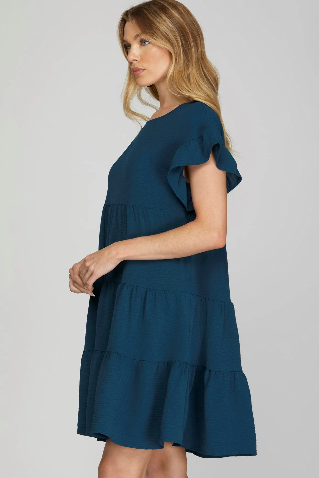 Serving Looks Tiered Dress