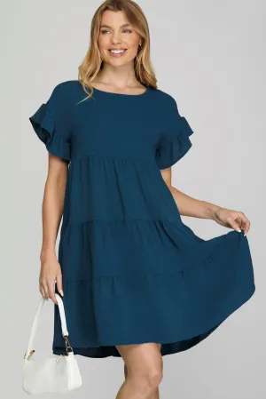 Serving Looks Tiered Dress
