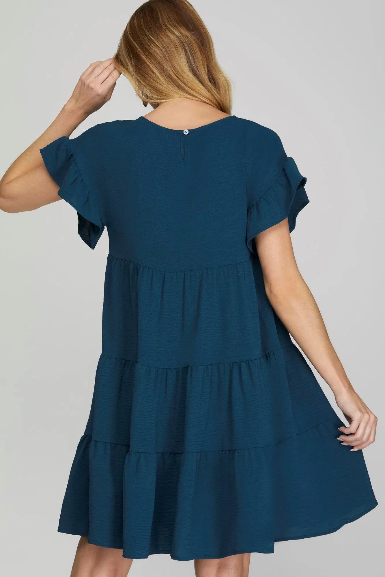 Serving Looks Tiered Dress