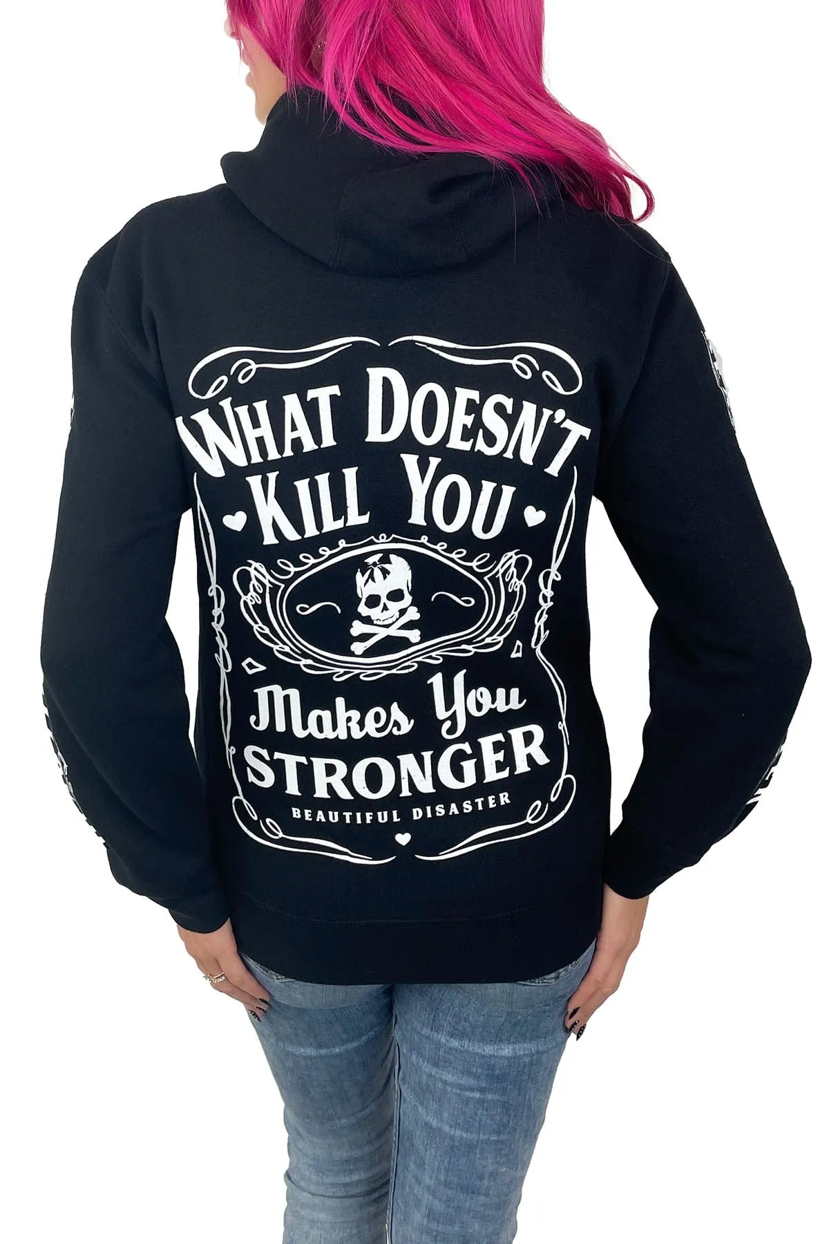 Stronger 100 Proof Zip Hoodie
