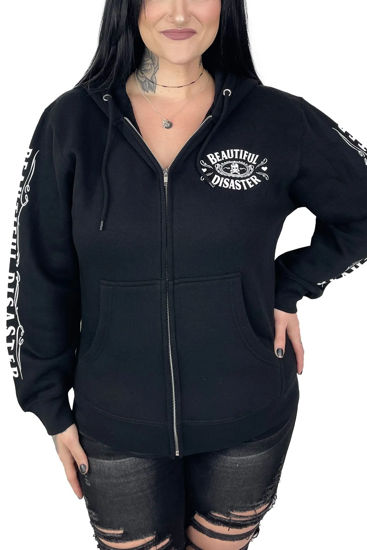Stronger 100 Proof Zip Hoodie