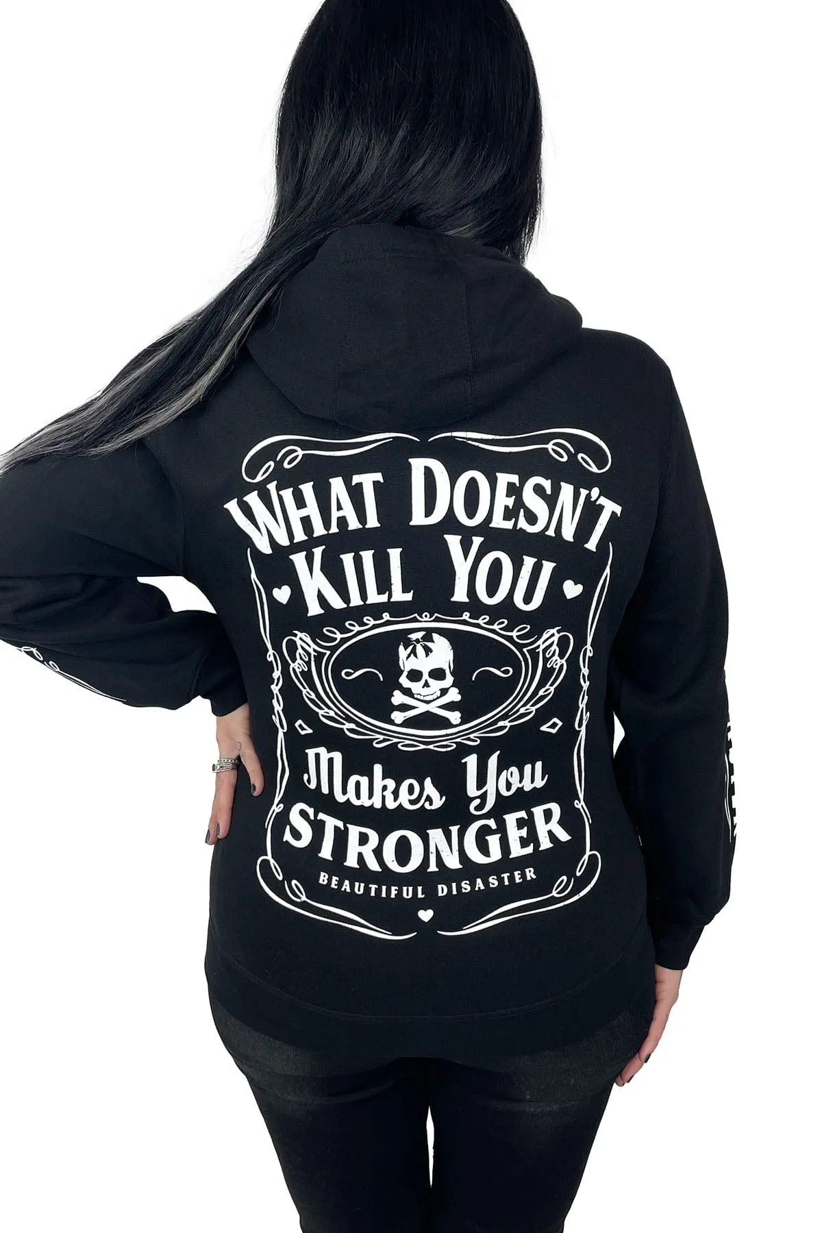 Stronger 100 Proof Zip Hoodie