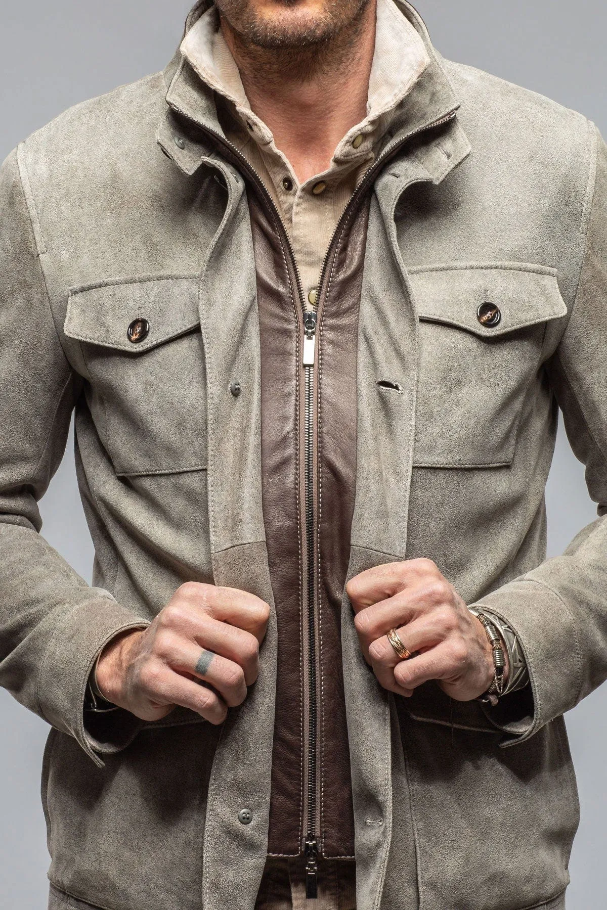 Teton Vintage Jacket In Ice