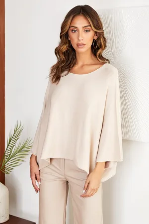 The Cozy Drape Knit Sweater
