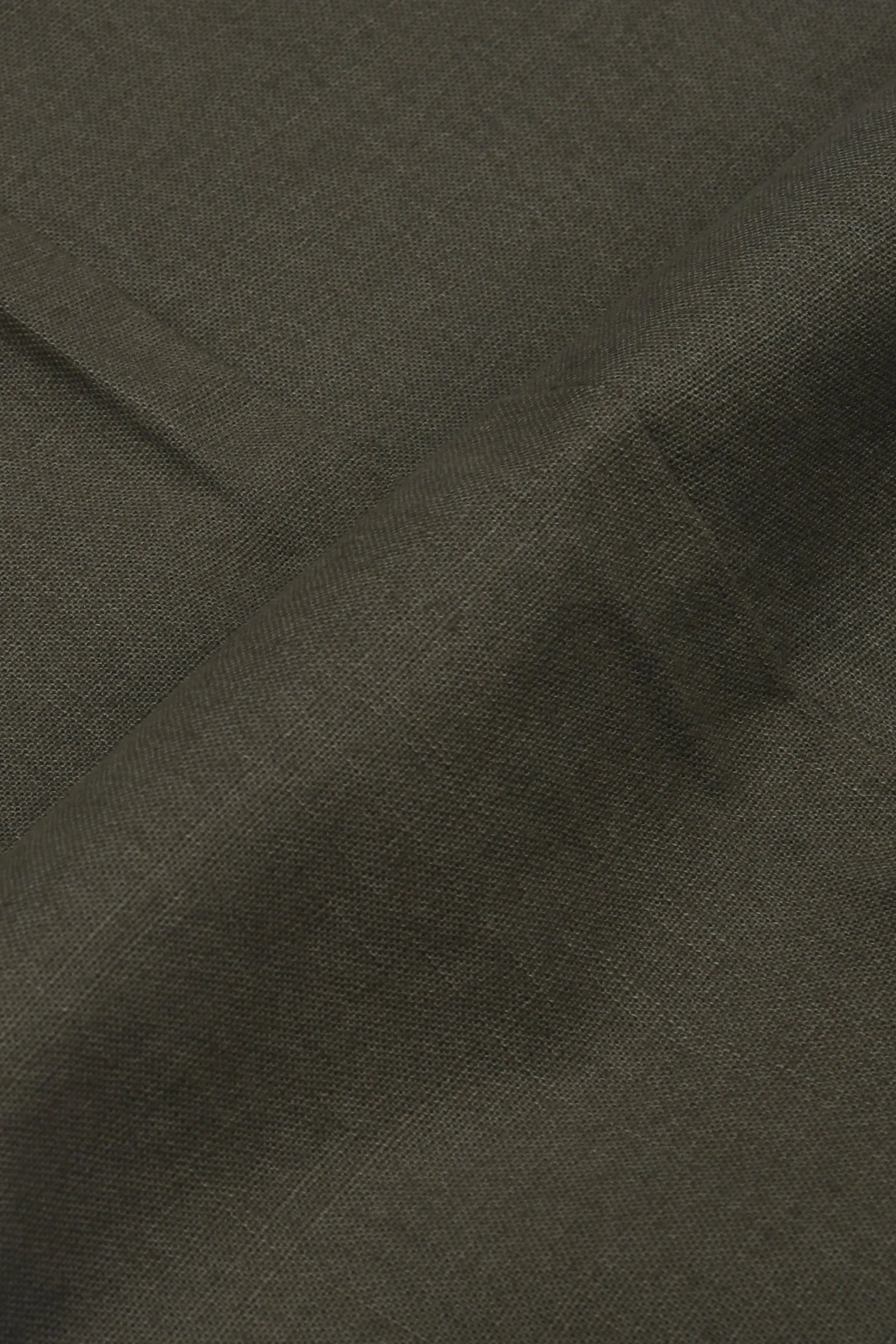 TIMELESS COTTON CHINOS- LINEN FEELS IN PINE OLIVE