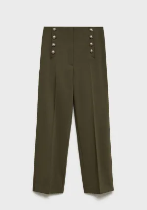 Trousers Botones - Beige/khaki