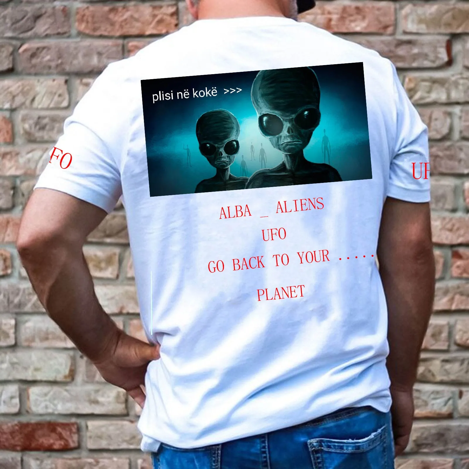 UFO PLANET Tee Shirt