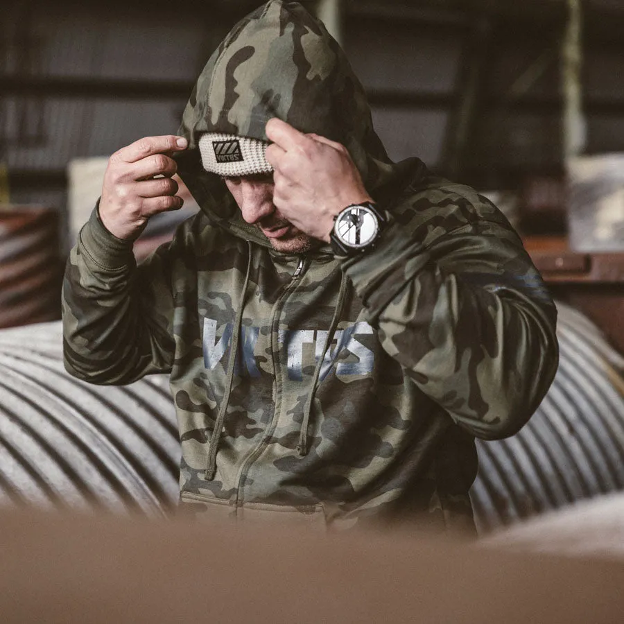 VIKTOS burnished hoodie Woodland Camo