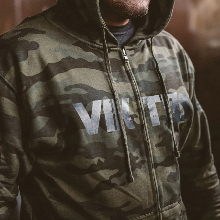 VIKTOS burnished hoodie Woodland Camo