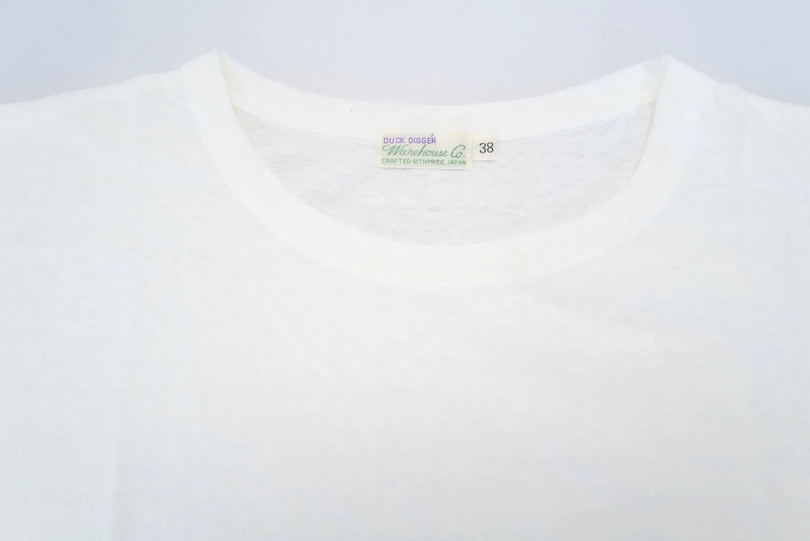 Warehouse 5oz USN "Skivvy" Loopwheeled Tee (White)