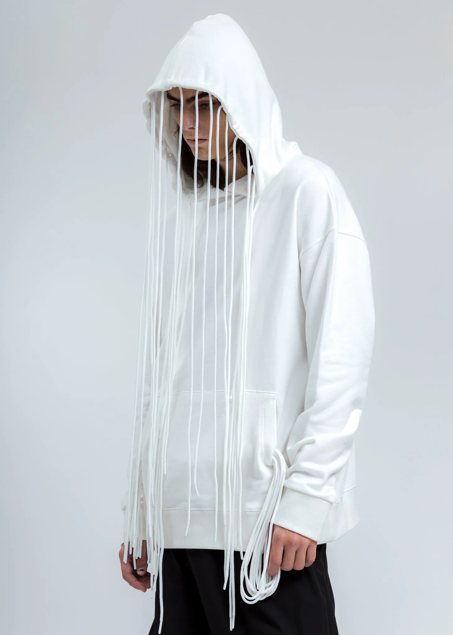 White 3.1 Hoodie Left
