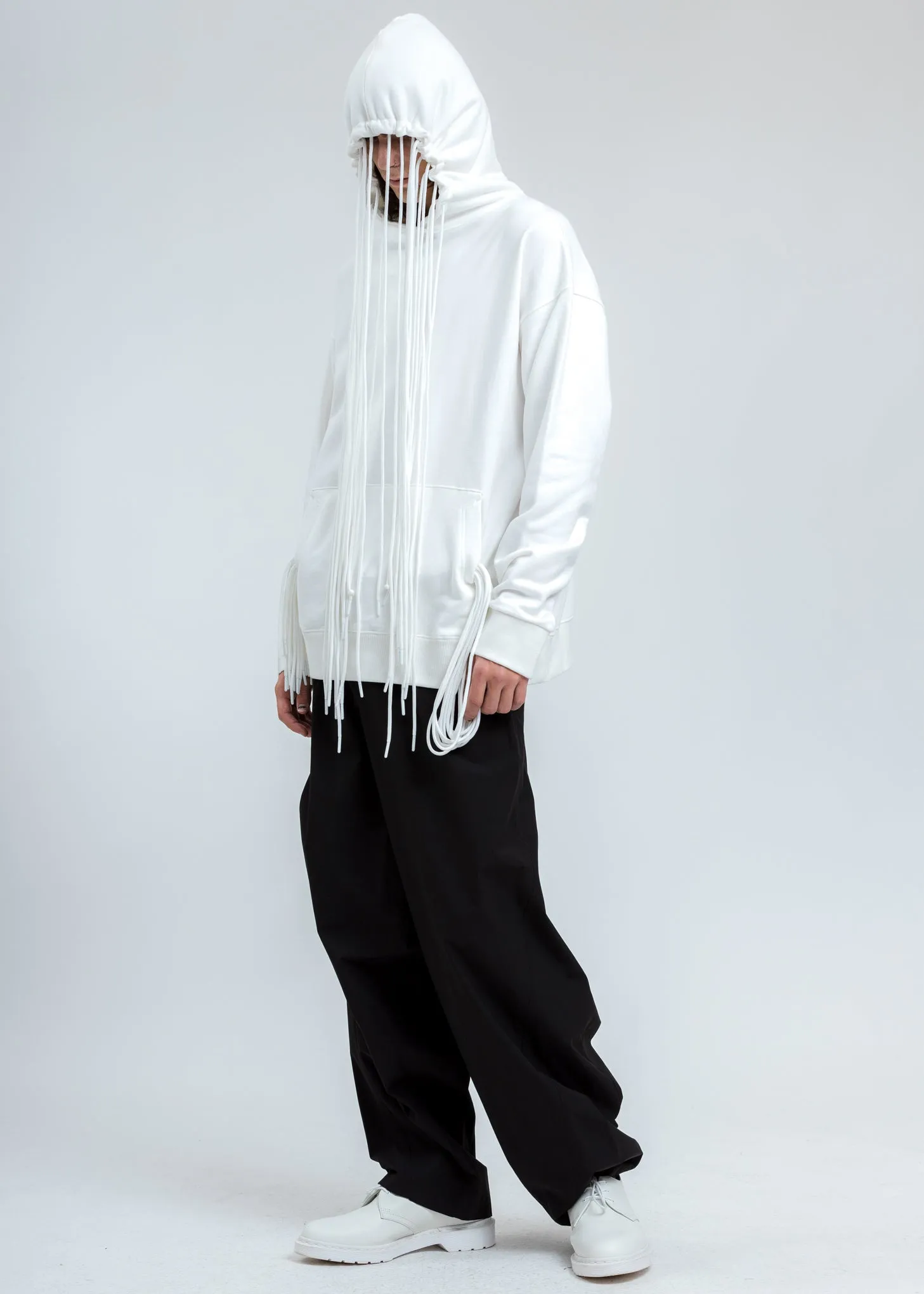 White 3.1 Hoodie Left