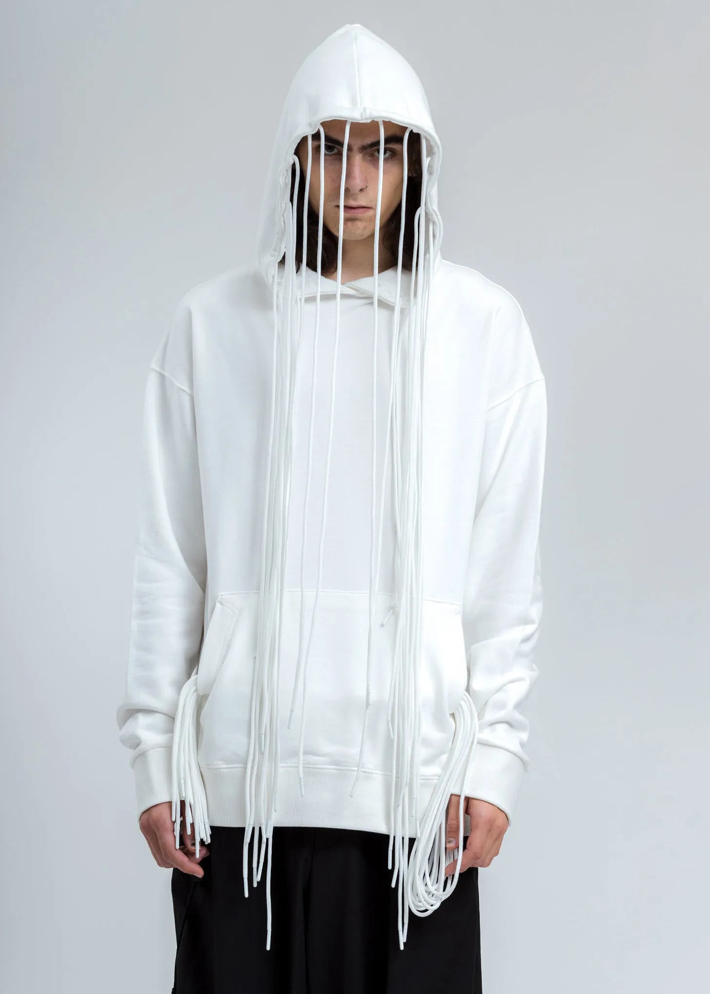 White 3.1 Hoodie Left