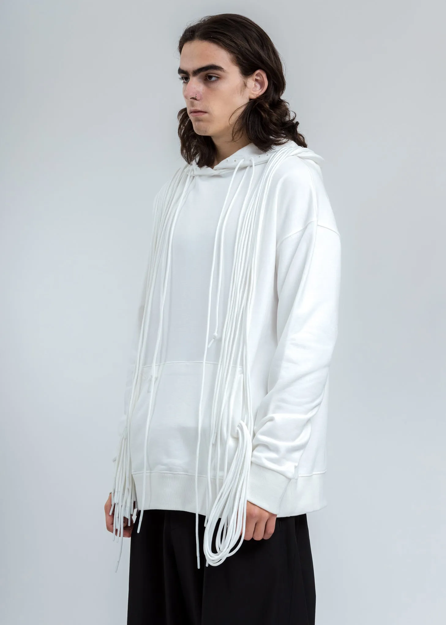 White 3.1 Hoodie Left