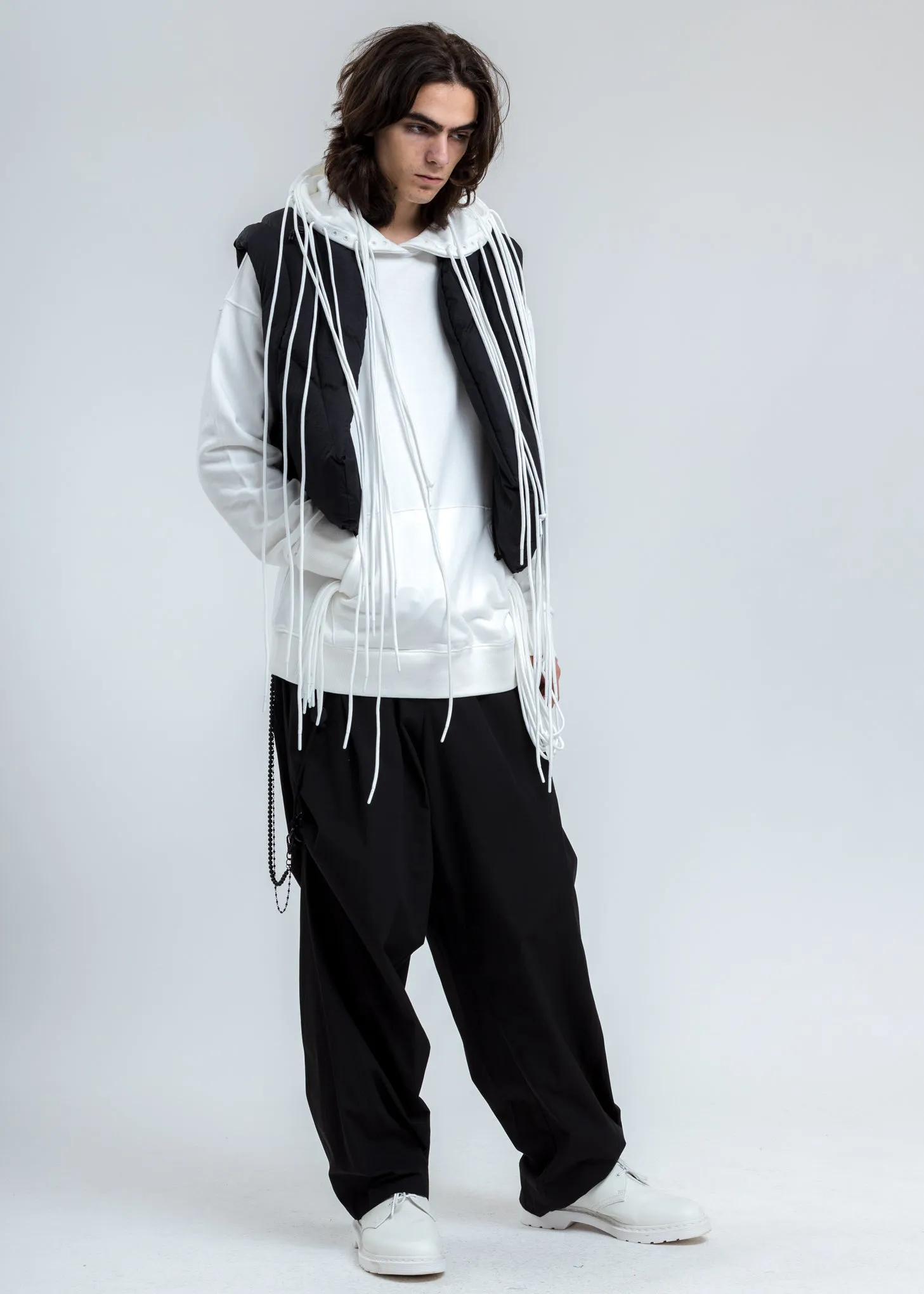 White 3.1 Hoodie Left