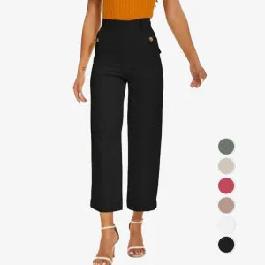 Women's Classic High-Waist Trousers