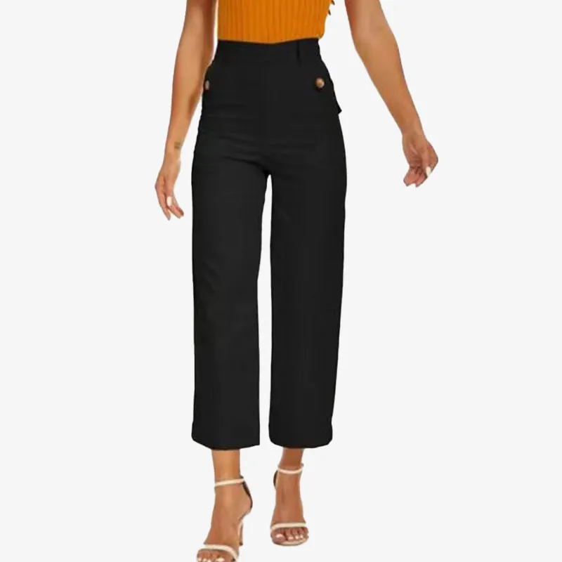 Women's Classic High-Waist Trousers