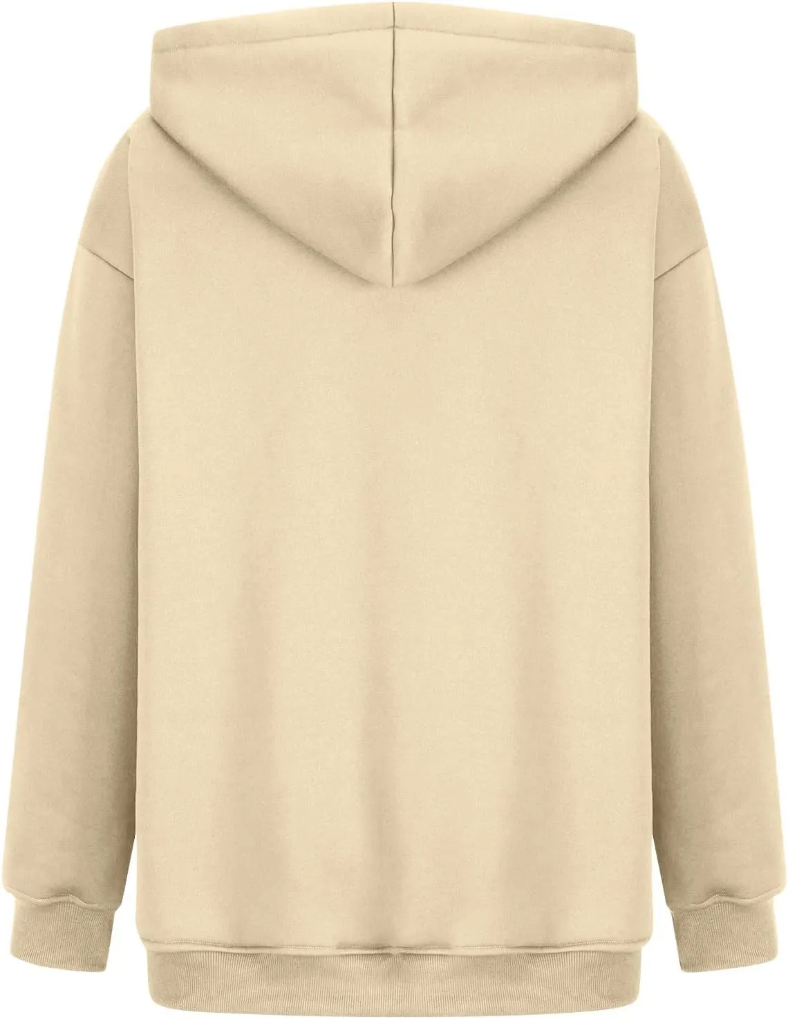 Womens Sweatshirts Trendy solid color Hoodie Casual Fleece Pullover Drawstring Fall Sweater Comfort Hoodie Hiking Clothes